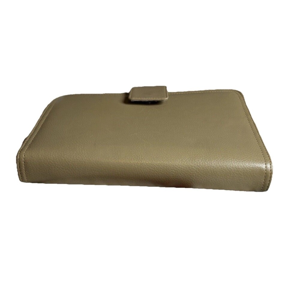 Franklin Covey 365 Beige Planner Organizer 7 Ring Binder Faux Leather Work - Picture 14 of 16